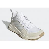 Кроссовки Adidas Terrex Hikster Low белые с бежевым